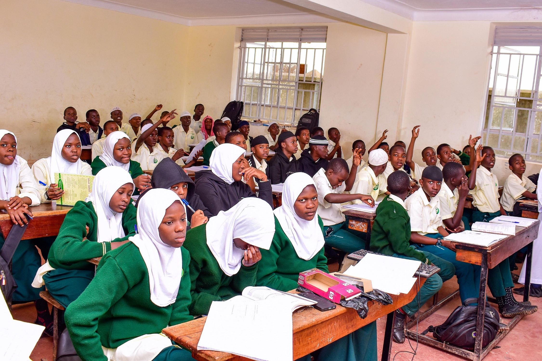 S.1 & S.2 in class at Bilal Islamic Institute — photograph 17